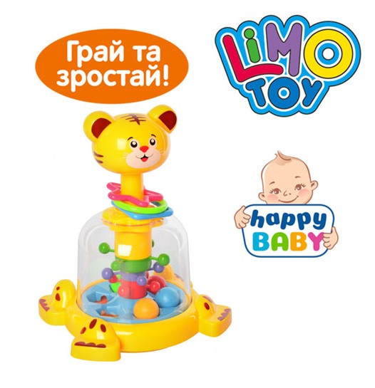 Дитяча розвиваюча іграшка Limo Toy Весела Дзига SL83012