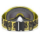 Гірськолижна маска Smith I/O Mag XL Dumplin Bubble 2 Лінзи ChromaPop Sun Black/ChromaPop Storm Yellow Flash, фото 2