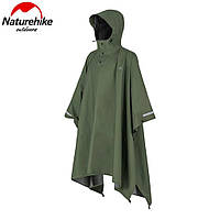 Плащ-дождевик Naturehike NH21FS036, p-p L, армейский зеленый