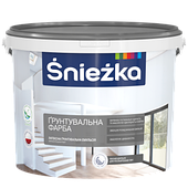 Грунтувальна латексна фарба для внутрішніх робіт Sniezka 14 кг