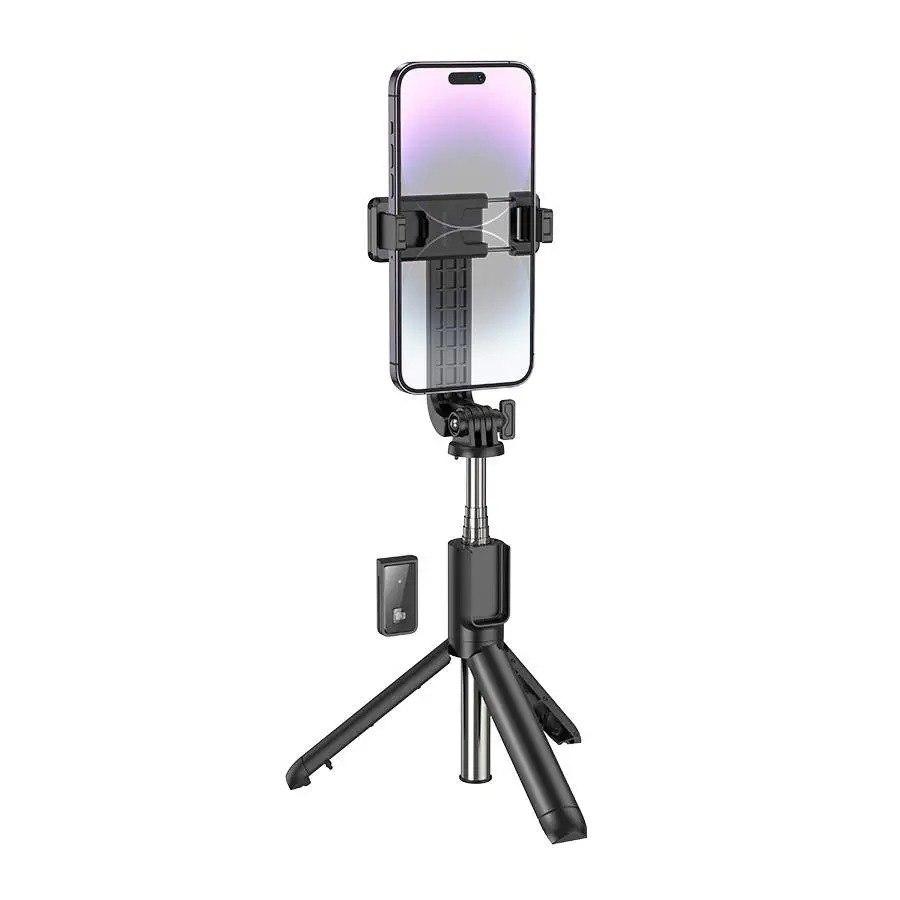 Тримач висувний для Selfi Monopod BOROFONE BY11 Black
