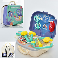 Дитячий набір лікар у валізі S-21 17 деталей (ігровий набір, іграшки для дітей)