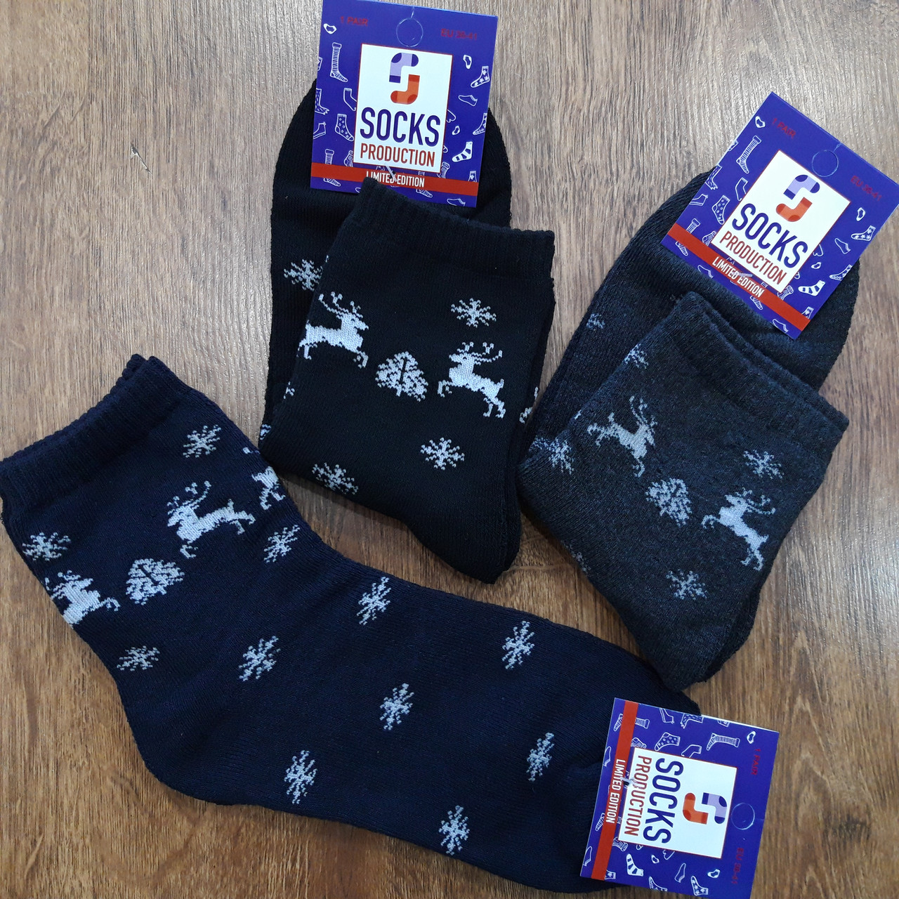 Жіночі махрові шкарпетки "SOCKS"Туреччина 36-41 / 12 пар