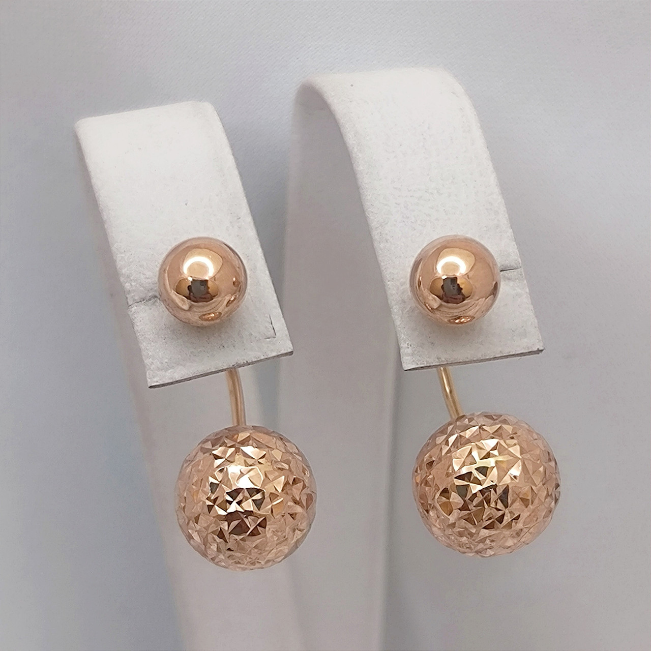 Золоті сережки 585 проби Ukr-gold.com