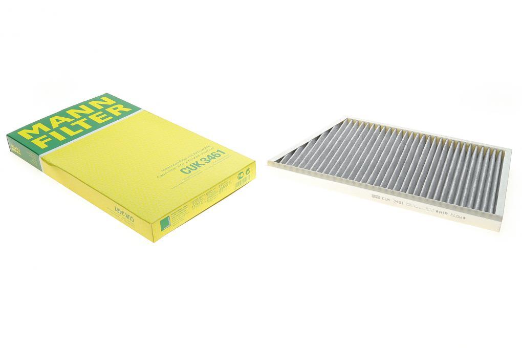 Фільтр салону MB C-class (W203) 00-07 (вугільний) MANN-FILTER CUK 3461 UA62