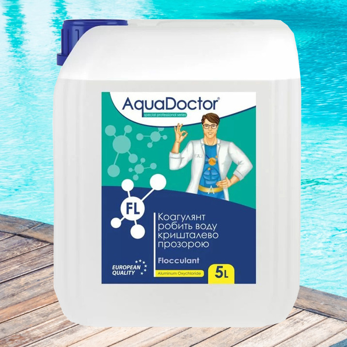 AquaDoctor FL препарат для освітлення води рідкий, 5 л