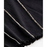 Трикотажна водолазка H&M на дівчинку підлітка р.146-152 - 10-12 років, рубчик, фото 4