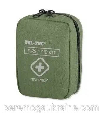 Аптечка тактична, Комплект першої допомоги Mil-Tec Mini олива 16025800