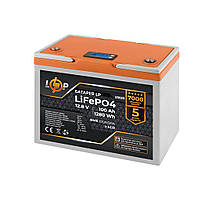 Аккумулятор LP LiFePO4 12,8V-100 Ah (1280Wh)  LCD для ДБЖ №23623