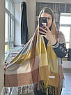 Кашеміровий шарф в клітку "Лана", фото 2