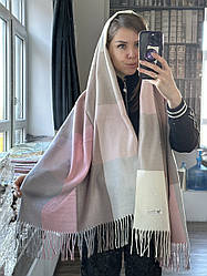 Кашеміровий шарф в клітку "Лана"