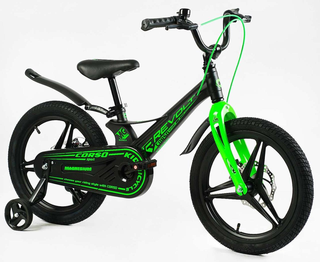 Велосипед дитячий магнієвий CORSO REVOLT MG-18358 18"