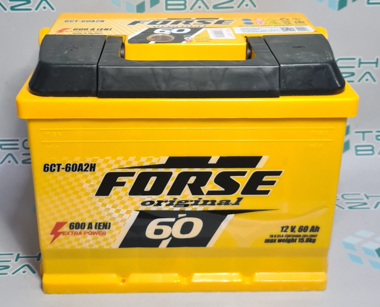 Акумулятор FORSE Original 60 Ah (600 А) L+ (L2)