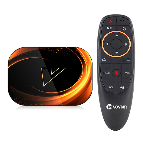 Смарт ТБ-приставка VONTAR X3 4/128Gb Voice Control, фото 2