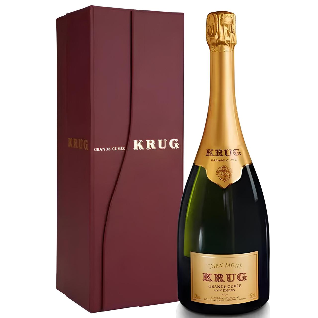 Муляж Шампанське Krug Grande Cuvee у подарунковій коробці, бутафорія 1.5л