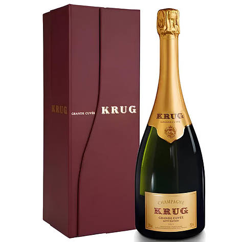 Муляж Шампанське Krug Grande Cuvee у подарунковій коробці, бутафорія 1.5л, фото 2