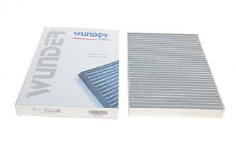 Фільтр салону Audi A4/A6 1.6-4.2 97- (вугільний) WUNDER FILTER WPK 113 UA62