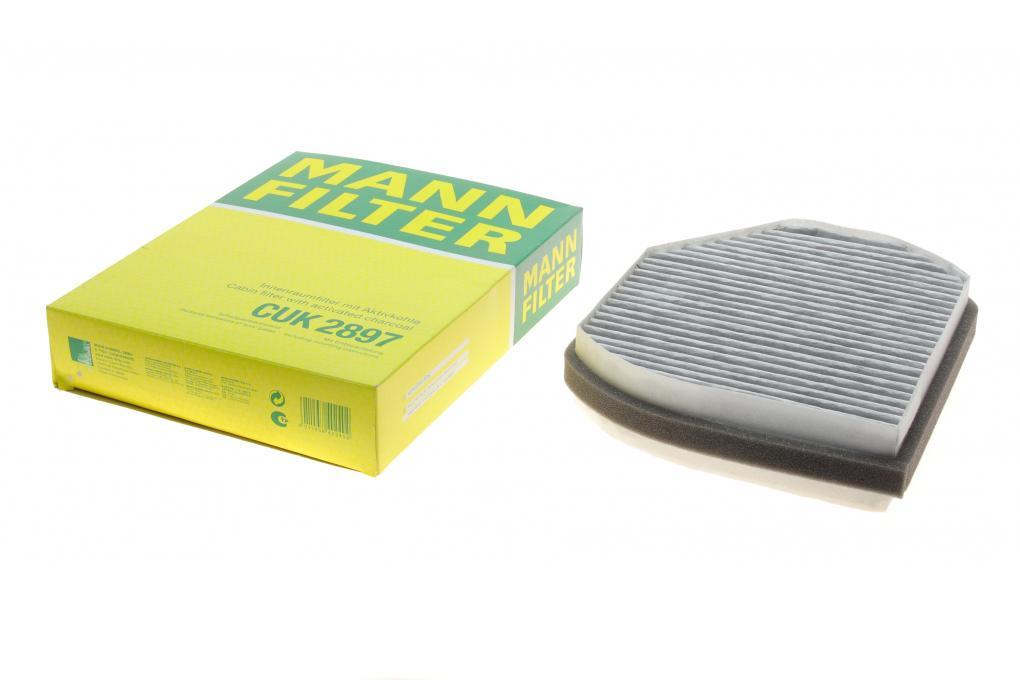Фільтр салону MB E-class (W210)/C-class (W202) 95-02 (вугільний) MANN-FILTER CUK 2897 UA62