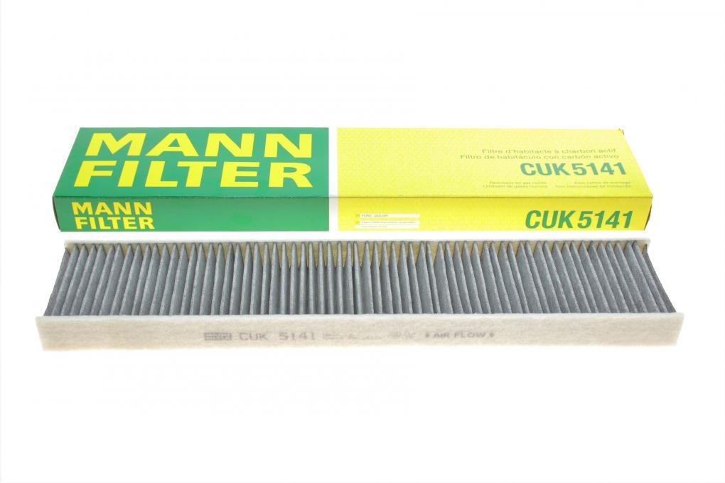 Фільтр салону Ford Mondeo III 00-07 (вугільний) MANN-FILTER CUK 5141 UA62