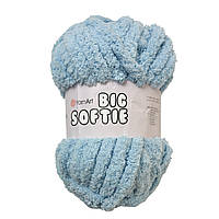 YarnArt BIG SOFTIE (Биг Софти) № 749 голубой (Пряжа микрополиэстр, нитки для вязания)