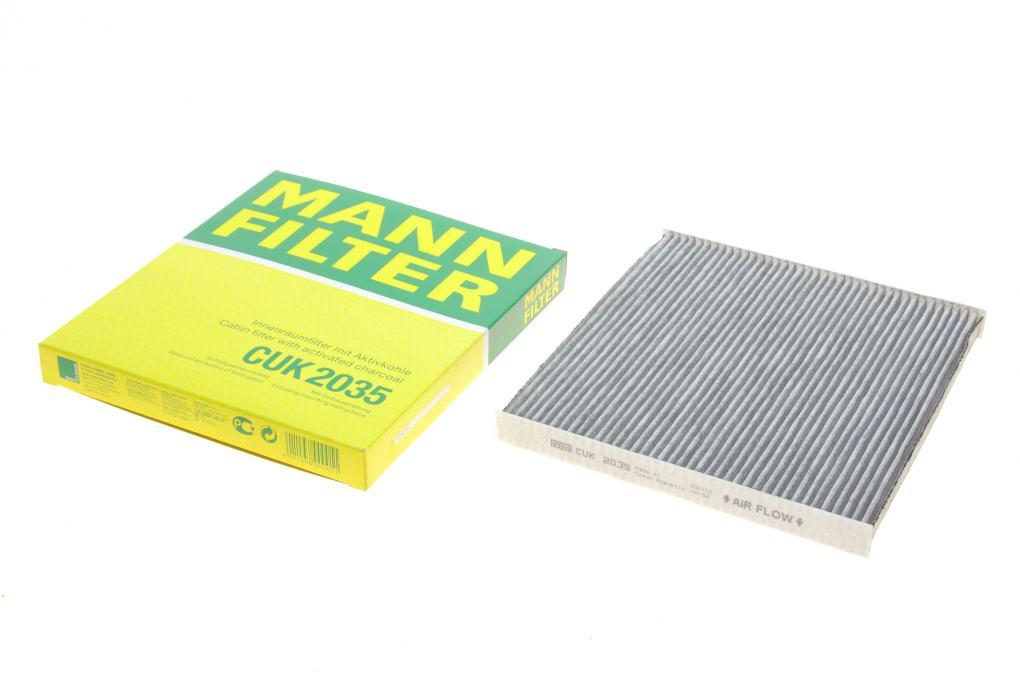 Фільтр салону Toyota Avensis 03-08/Corolla 01-09 (вугільний) MANN-FILTER CUK 2035 UA62