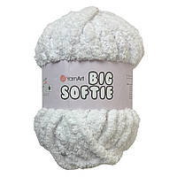 YarnArt BIG SOFTIE (Біг Софті) № 741 білий (Пряжа мікрополіестр, нитки для в'язання)
