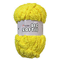 YarnArt BIG SOFTIE (Біг Софті) № 761 жовтий (Пряжа мікрополіестр, нитки для в'язання)