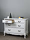 Білий комод "Моне" з натурального дерева з фурнітурою Blum, фото 3