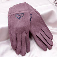 Женские перчатки Sport горы трикотаж, Зимние фиолетовые сенсорные перчатки, Фиолетовые перчатки
