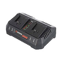 Пила ланцюгова акумуляторна  INTERTOOL WT-9211 з безщітковим двигуном 40 В, шина 35 см,  ЗП та 2 АКБ, фото 9
