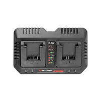 Пила ланцюгова акумуляторна  INTERTOOL WT-9211 з безщітковим двигуном 40 В, шина 35 см,  ЗП та 2 АКБ, фото 10