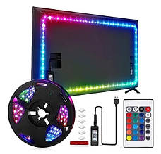 Светодиодная SMD2835 3M DC5V USB LED Strip Light Music Sound Controller Kit, фото 4