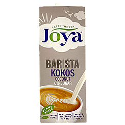 Молоко кокосове бариста Джоя Joya coconut barista 1L 10шт/ящ (Код: 00-00015670)