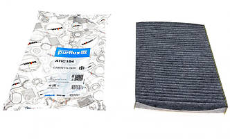 Фільтр салону Audi A4/A6 1.6-4.2 97- (вугільний) PURFLUX AHC184 UA62