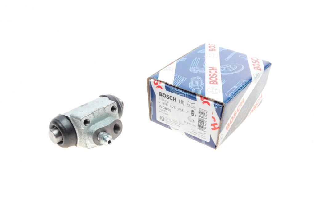 Циліндр гальмівний (задній) Hyundai Accent 1.3/1.5 (R) BOSCH 0 986 475 855 UA62, фото 1