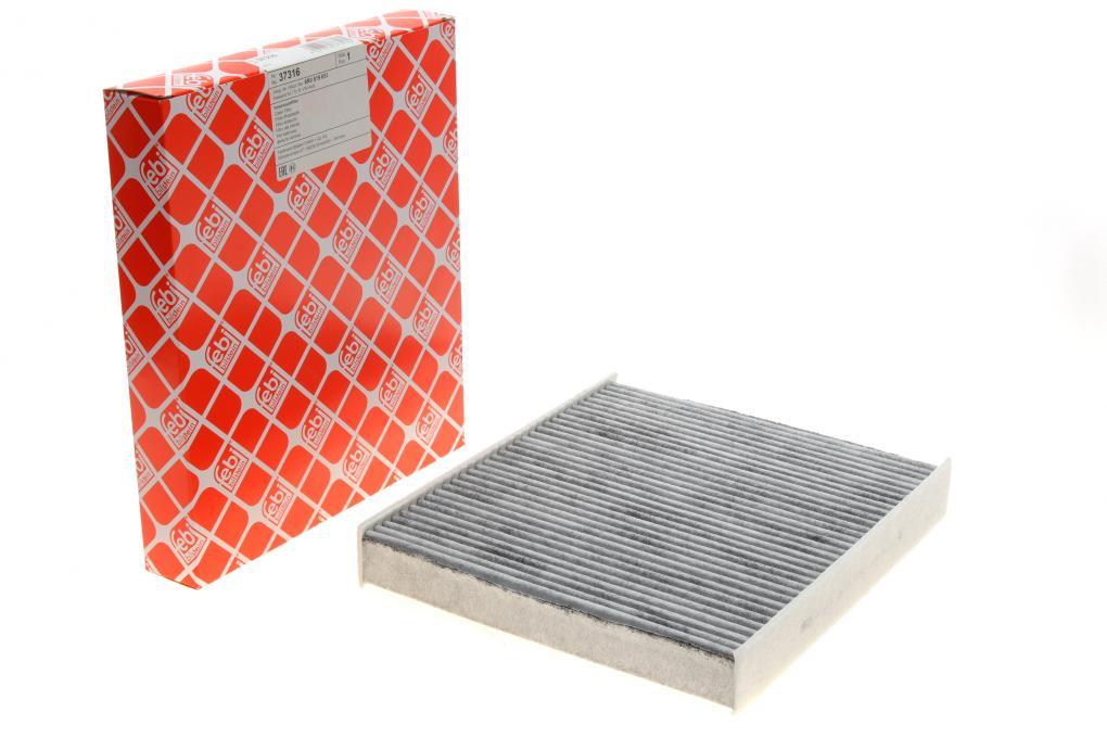 Фільтр салону Skoda Fabia/Roomster/VW Polo 99-10 (вугільний) FEBI BILSTEIN 37316 UA62, фото 1