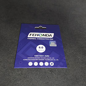 Термопрокладка Fehonda Original 100x100x1.5mm (8W/m*k) (TF)