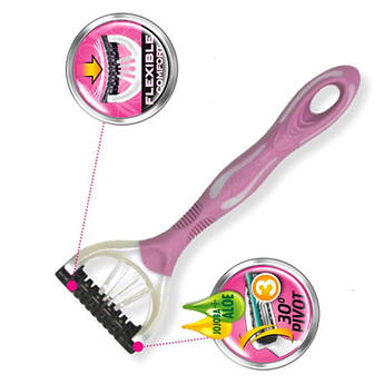 Бритва одноразова Wilkinson Sword Xtreme 3 Beauty з трьома лезами на плаваючій голівці