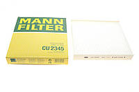 Фильтр салону Nissan Almera/Primera/Tino 00-/Lexus GS/IS/RC 12- MANN-FILTER CU 2345 UA62