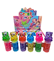 Слайм, жуйка для рук підвів'яна Ведмедик 13 см.