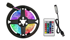 Светодиодная SMD2835 3M DC5V USB LED Strip Light Music Sound Controller Kit, фото 2