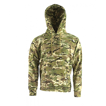 Худі толстовка з капюшоном ID панелі з липучками на рукавах KOMBAT UK Tactical Hoodie