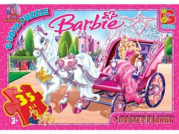 Пазли из серии "Barbie" BA006