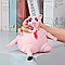 Антистрес іграшка Еластична свиня 22 см, Pink Pig BIG / Свинка сквіш / Свинка бос / Дитяча іграшка, фото 3