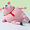 Антистрес іграшка Еластична свиня 22 см, Pink Pig BIG / Свинка сквіш / Свинка бос / Дитяча іграшка, фото 8