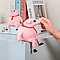 Антистрес іграшка Еластична свиня 22 см, Pink Pig BIG / Свинка сквіш / Свинка бос / Дитяча іграшка, фото 5
