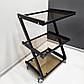Косметологічний візок R-7 black, фото 3