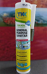Герметик силіконовий TKK TEKASIL GENERAL сірий 280 ml RAl 7030