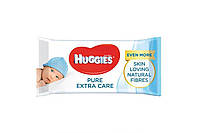 Детские влажные салфетки Huggies Pure Extra Care 56 шт