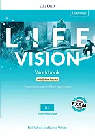 Рабочая тетрадь Life Vision Intermediate Workbook with Online Practice (Edition for Ukraine)